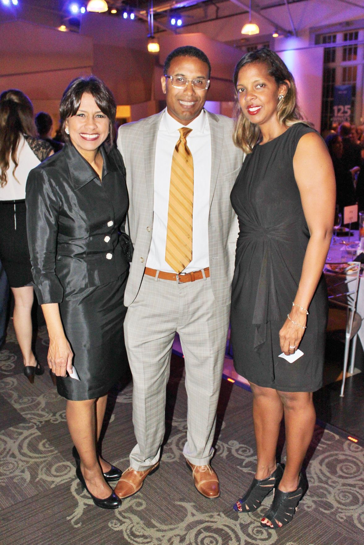 Ann Marr, Kevin and Juanita Logan