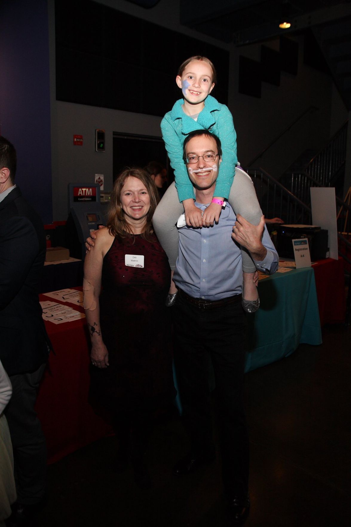 Deb, Rob, and Sophia Wagnon