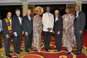 Honorees: Briant K. Mitchell, James Watson, Judge Cahrles Shaw, Nocole Adewale, Malik Ahmed, Judge Donald McCullen, Abe Adewale, Reverend Kevin Kosh