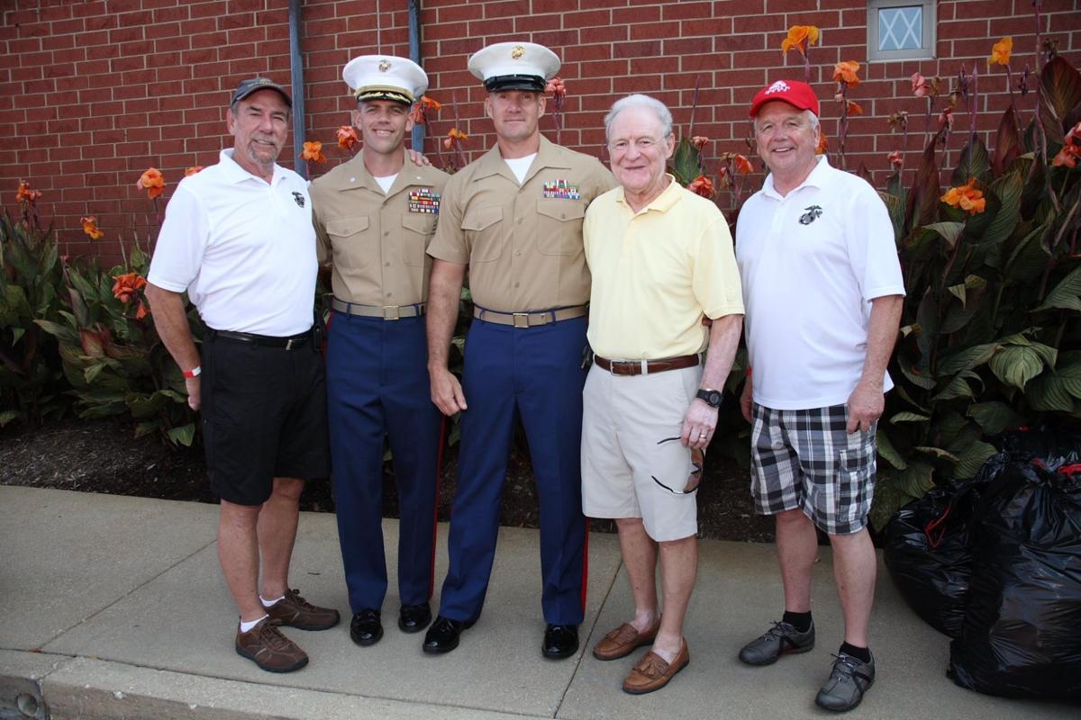 Harry Hegger, LtCol Kevin Shea, SgtMaj JD Jerome, Mickey Drake, Norm Harriman