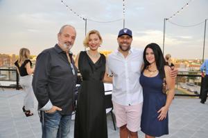 Galina and Varujan Angheluta, Noah and Vanessa Vasquez