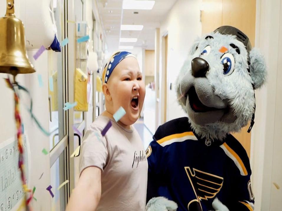 Blues' Mascot Louie Nominated For Major Award - St. Louis Game Time