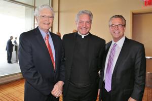 John Vatterott Chairman of the Board, Father Mitch Doyen, John Gatewood