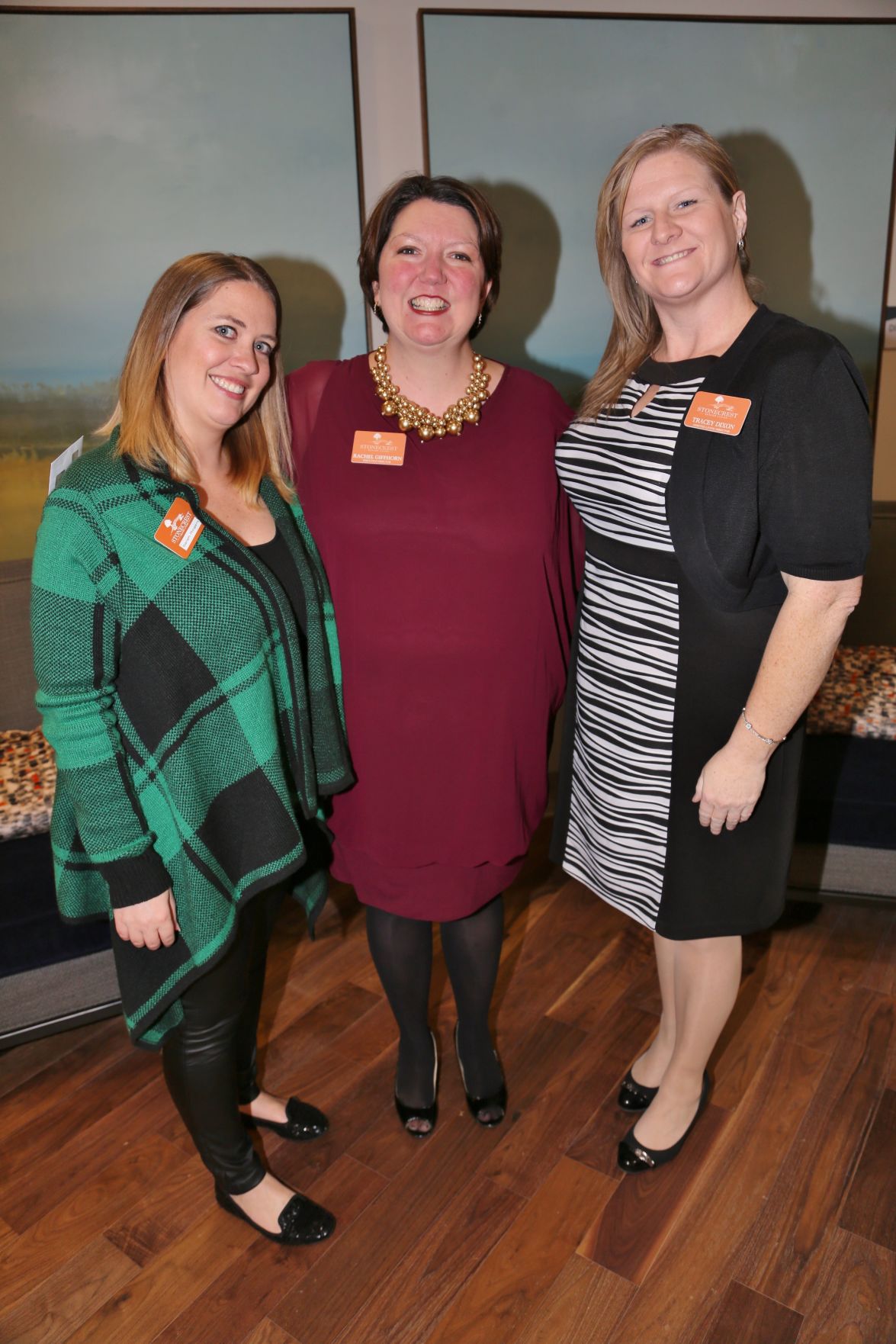 Sarah Rogers, Rachel Giffhorn, Tracey Dixon