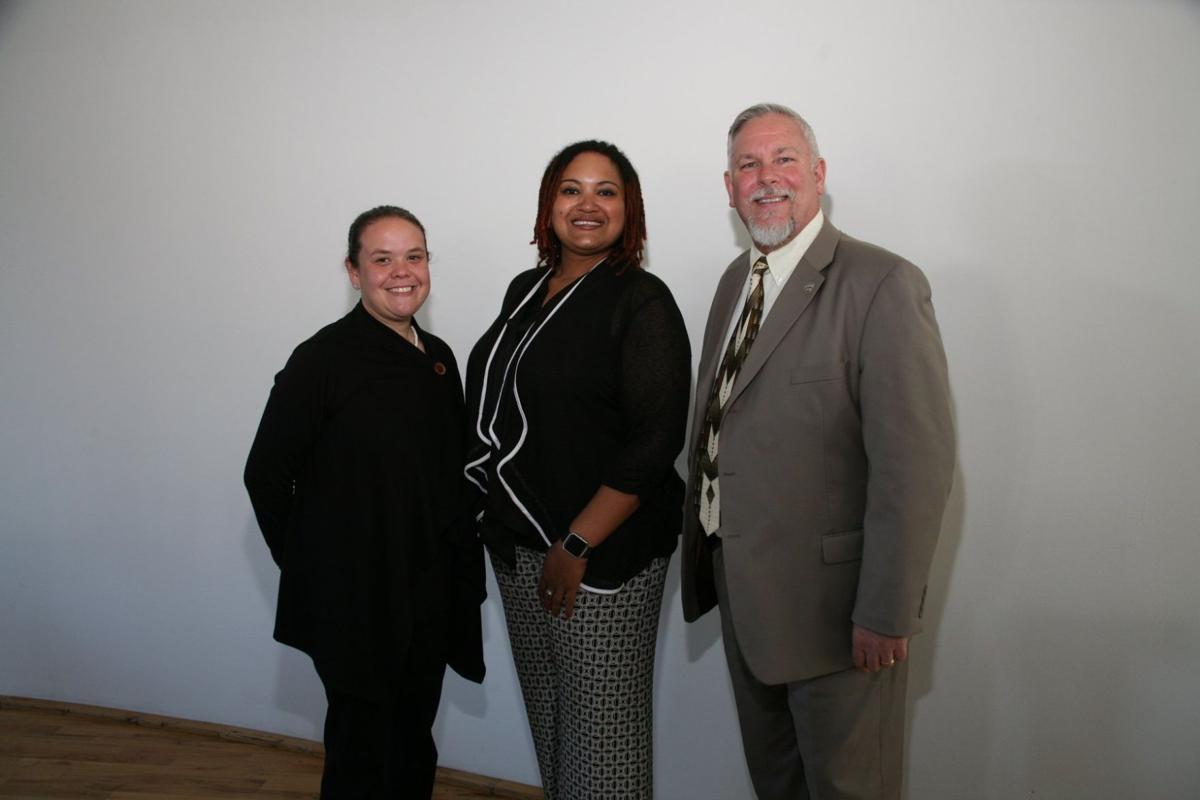 Courtney Zwick, Blaire Hines, John Buck