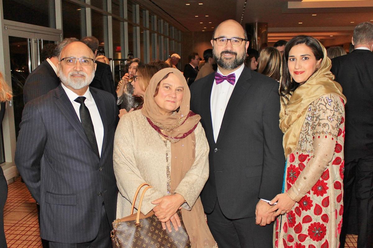 Dr. Naseer and Tanvir Ahmad, Dr. Umraan and Dr. Homaa Ahmad