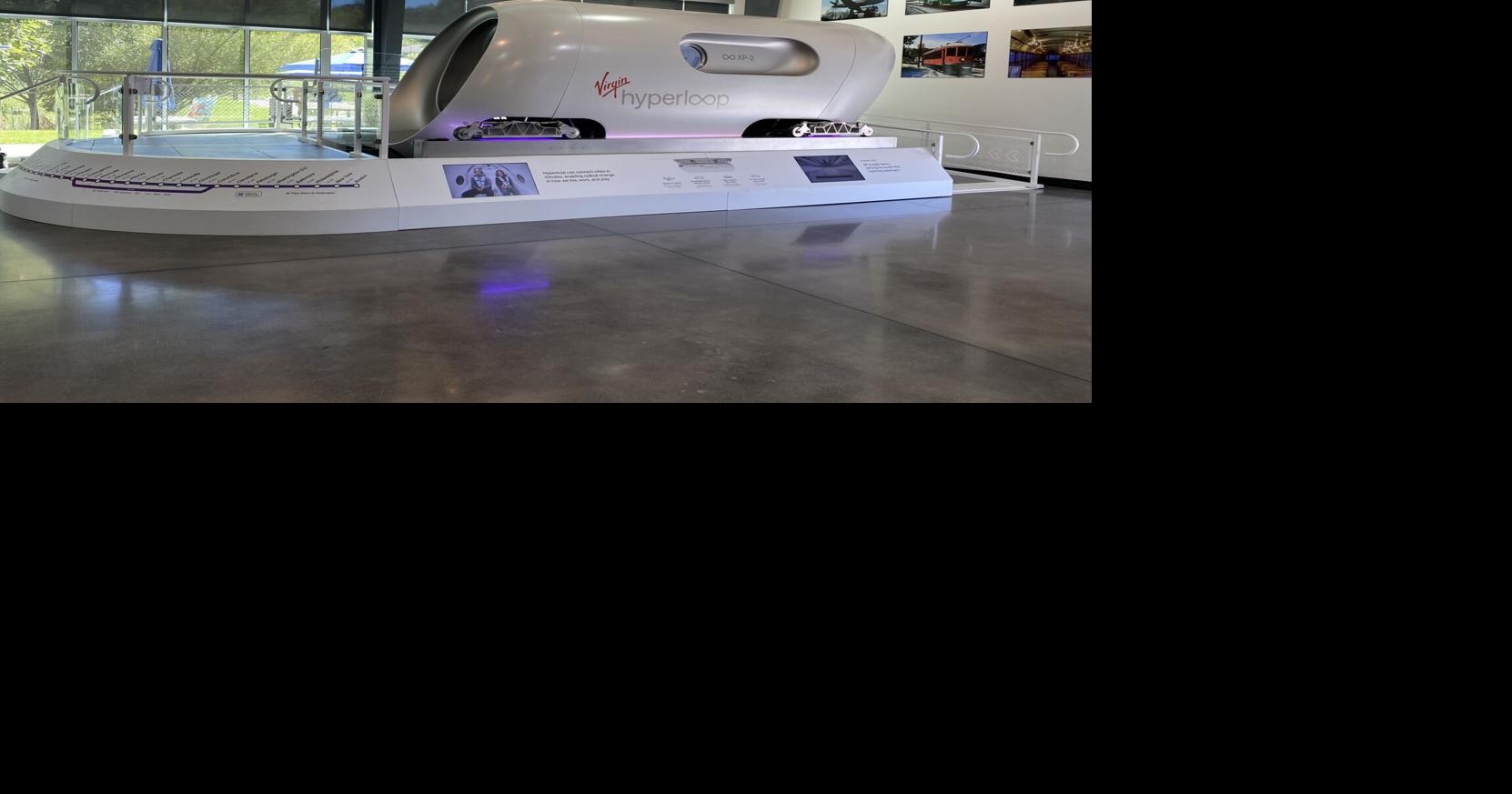Virgin Hyperloop’s Pegasus Pod arrives in St. Louis County
