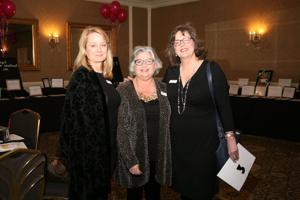 Teachers Kerri Rendleman, Kathy Hasse, Kebra Bocchini