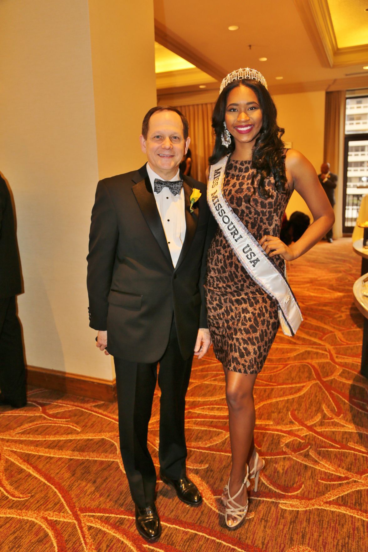 Mayor Francis Slay, Miss Missouri USA Bayleigh Dayton
