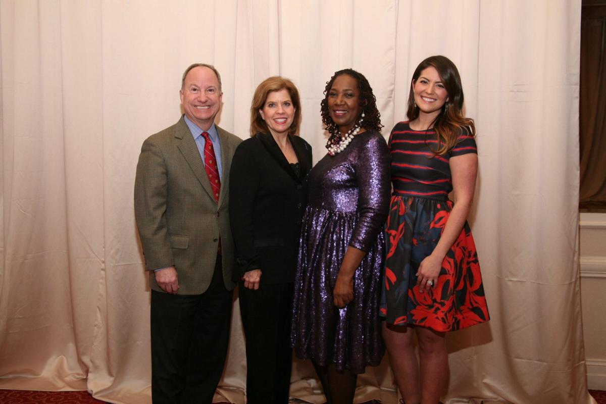 Tom and Honoree Janet Horlacher, Sylvia J. Jackson, Katie Marischen
