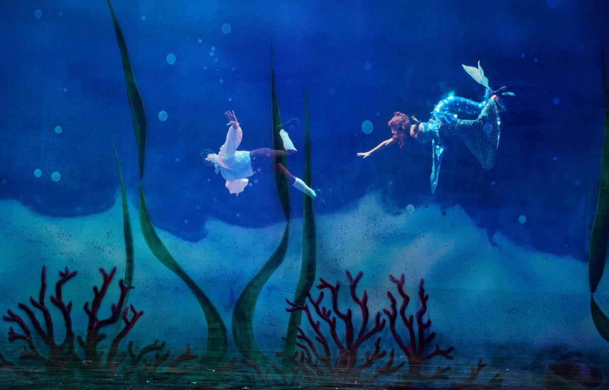 Variety Theatare Presents Swimming Production of 'The Little Mermaid