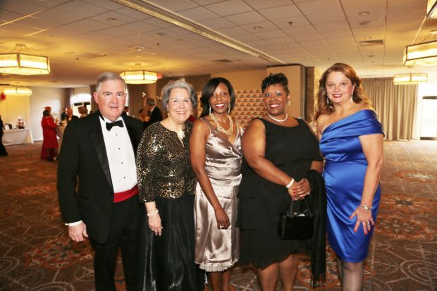 Ted and Mary Beth Engler, Pam Weston, Maurnice Tipton, DiAnne Mueller executive director