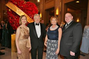Jan Albus CEO, Ron and Cheri Fromm, Brian Roy major gifts officer