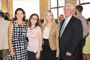 Joy Syrcle, Nicole Zellweger, Julie Scheipeter, John Young