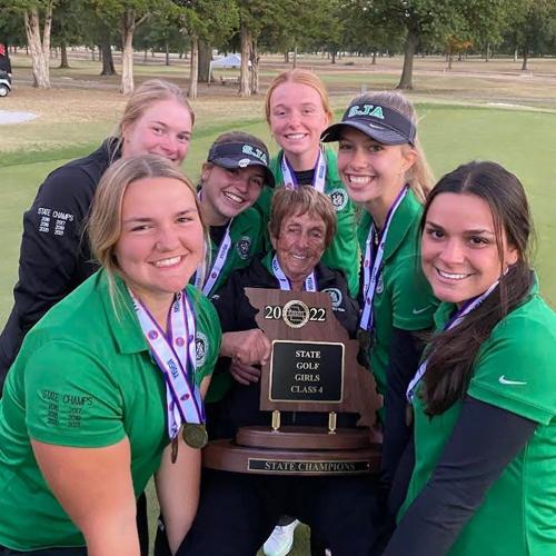 St. Joseph Academy celebrates state golf tournament win