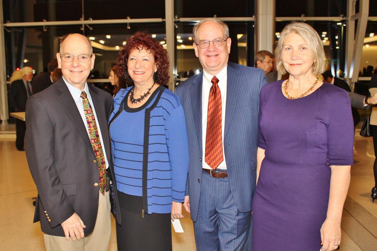 Dr. Martin Wice, Betty Kagan, Mark and Lynn Sableman