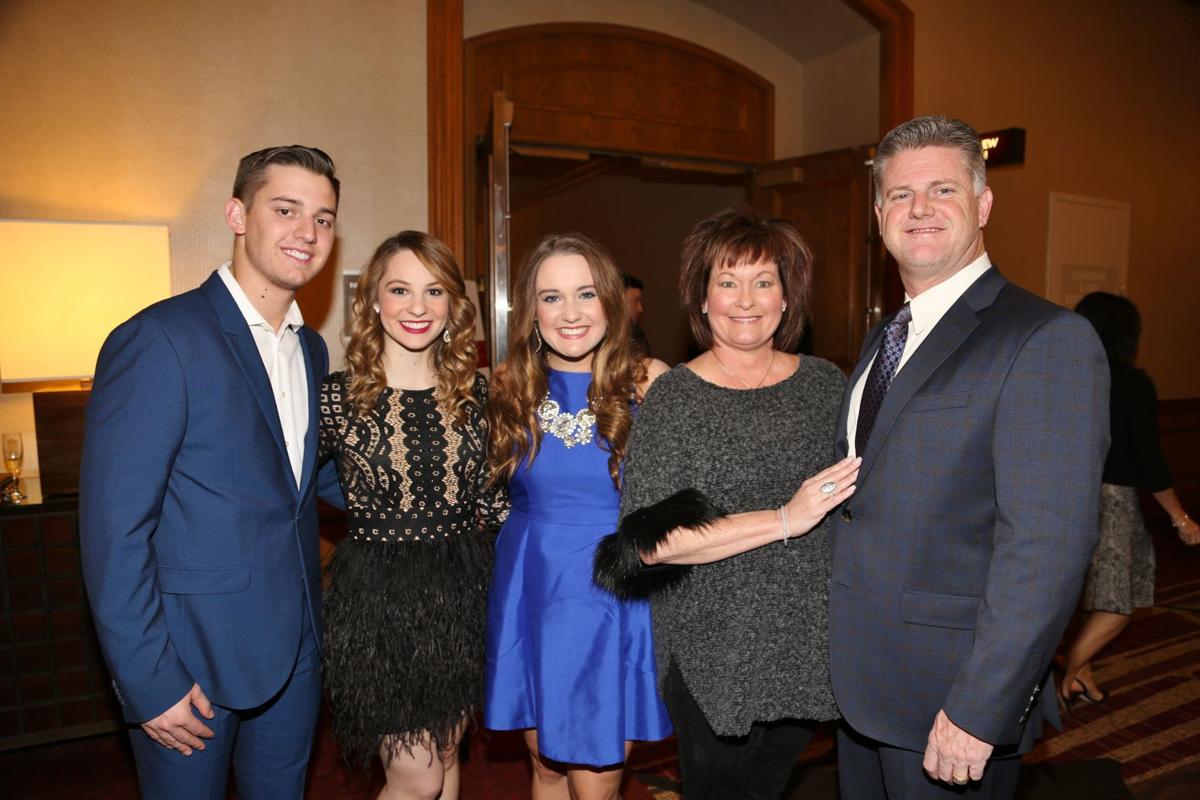 Brennen Isbell, Fabiola Cuza, Marissa, Lori and J.J. Isbell