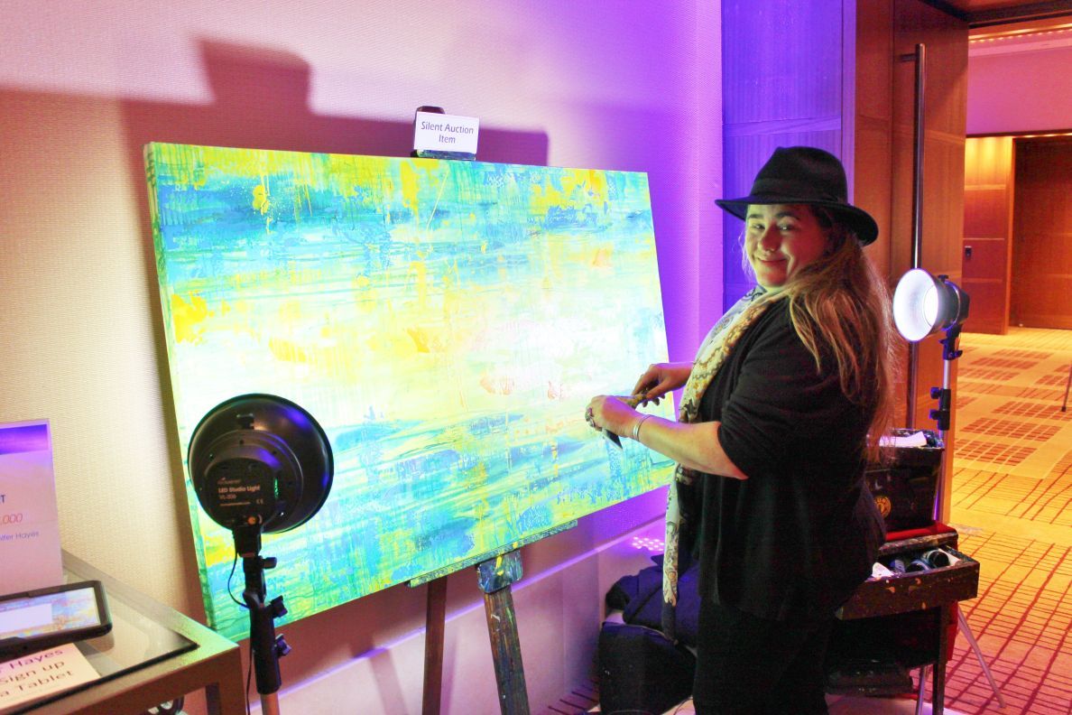 Artist Jennifer Hayes