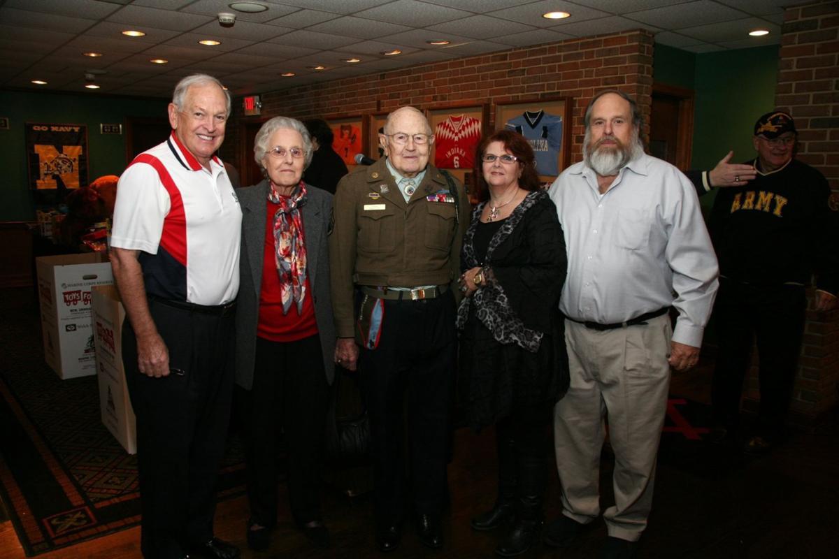 David Ganz, Bobbie and Veteran Eugene Ganz, Candy Ganz, John Ganz