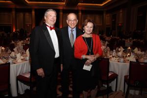 Dr. David Morton, Dr. Abraham and Rita Hawatmeh