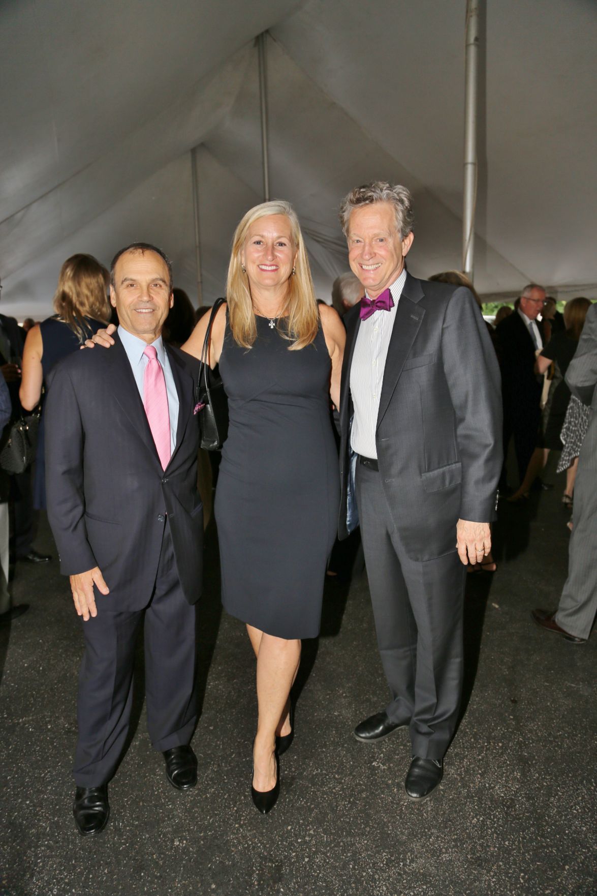 Scott Turow, keynote speaker and author, Marchelle and Ridley Pearson, author