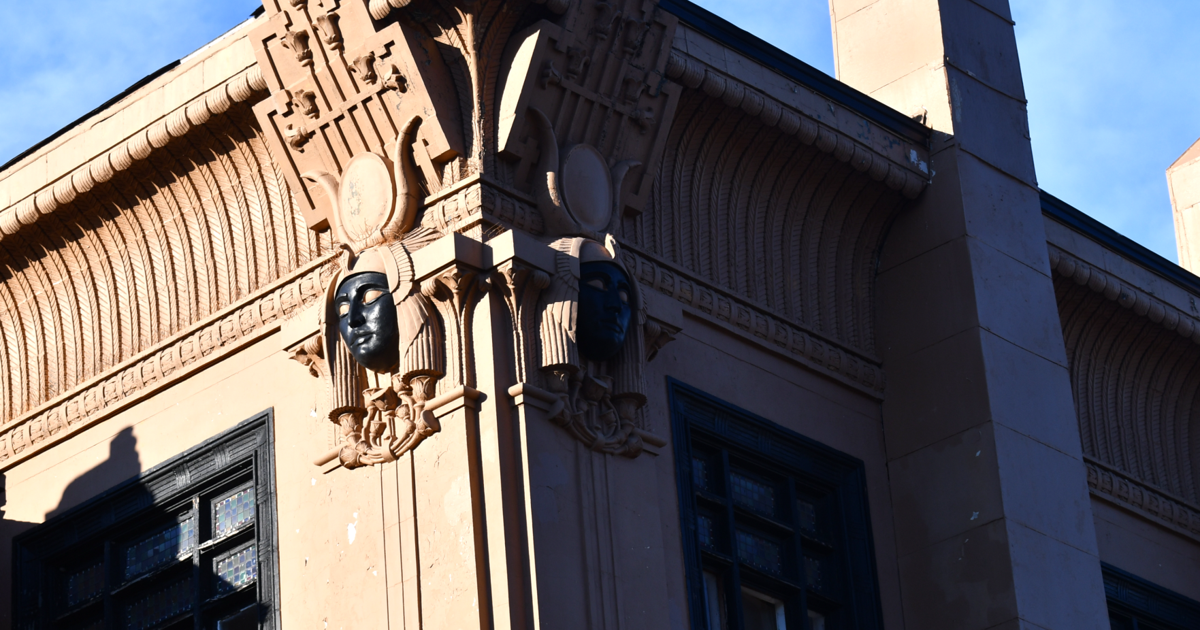 Egyptian Revival architecture in STL Egyptian Revival architecture in STL