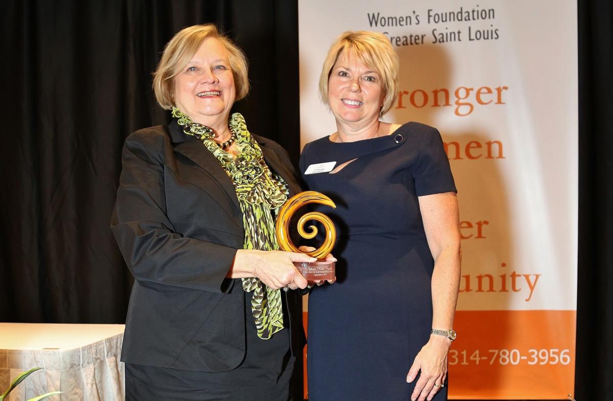 Pat Rich, Founding President and awardee, Jill Nowak