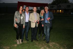 Adrian and Jamey Edgerton, Ryan Easley, Kathy and Guy Brandt