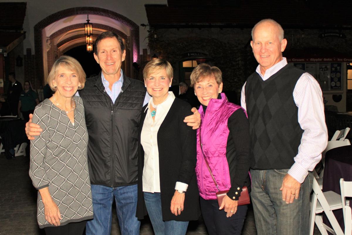 Nancy Smith, Jim and Pat Steiner, Kathy and Justin Durel