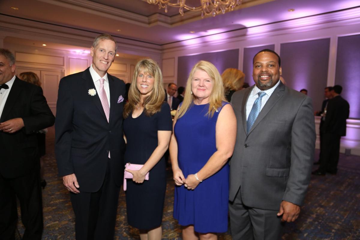 Robert and Sandra Cannon, President BJC Health Care, Patty Carrig, Joe Harvey