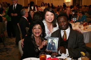 Jackie Brock, Trish Muyco Tobin, Lou Brock
