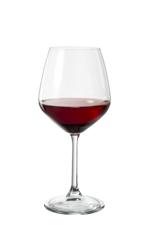 Red wine in an elegant glass