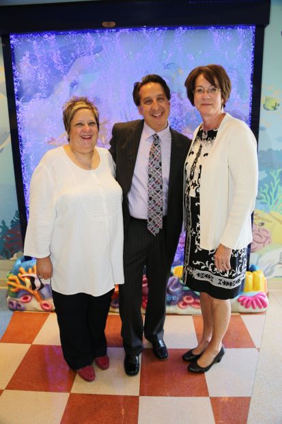 Randi and Hart Johnson designers, Sherlyn Hailstone president SSM Cardinal Glennon