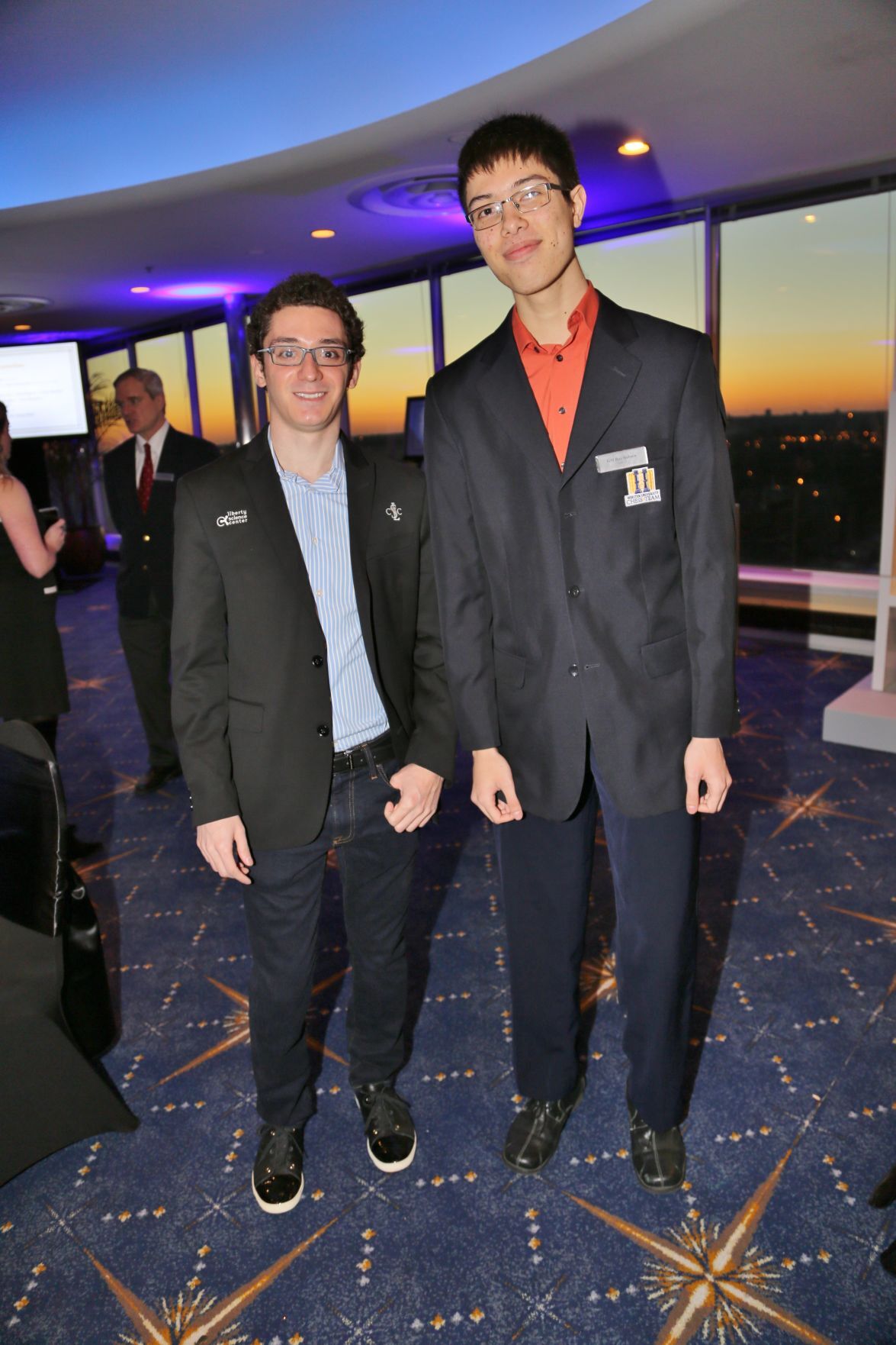 ranked #2 Fabiano Caruana, Ray Robson