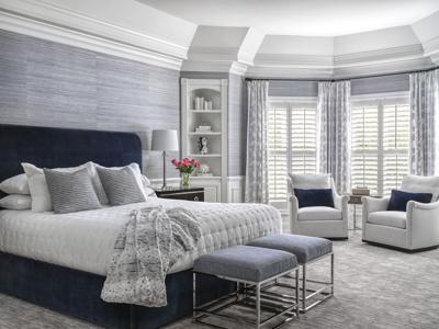 St. Louis-based interior designer turns master bedroom into serene ...