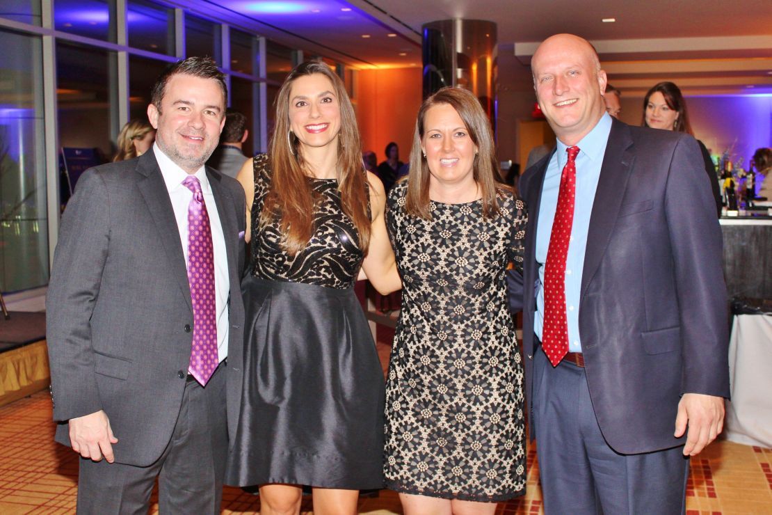 Matt and Jen McHugh, Tricia and Steve Spratt