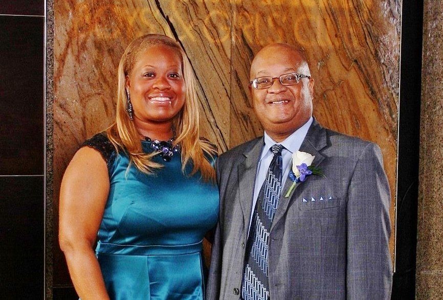 Candace Nance, Mathews-Dickey Board Chairman Rev. Earl Nance, Jr.