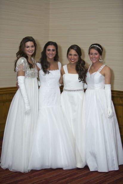Sarah Grace Bippen, daughter of Mr. and Mrs. Daniel Francis Bippen (Lisa Avey); Sophia Kathryn Sansone, daughter of Mr. and Mrs. James Gerard Sansone Sr. (Kathryn Demmas); Lucy Doyle Sheahan, daughter of Mr. and Mrs. Peter O'Neill Sheahan (Susie McCabe); Katherine Annie Croghan, daughter of Mr. and Mrs. Daniel Joseph Croghan (Annette Sundelar)