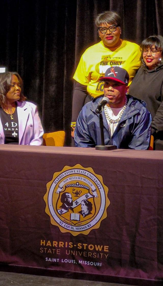 Music legend Nelly announces scholarship opportunity and high school