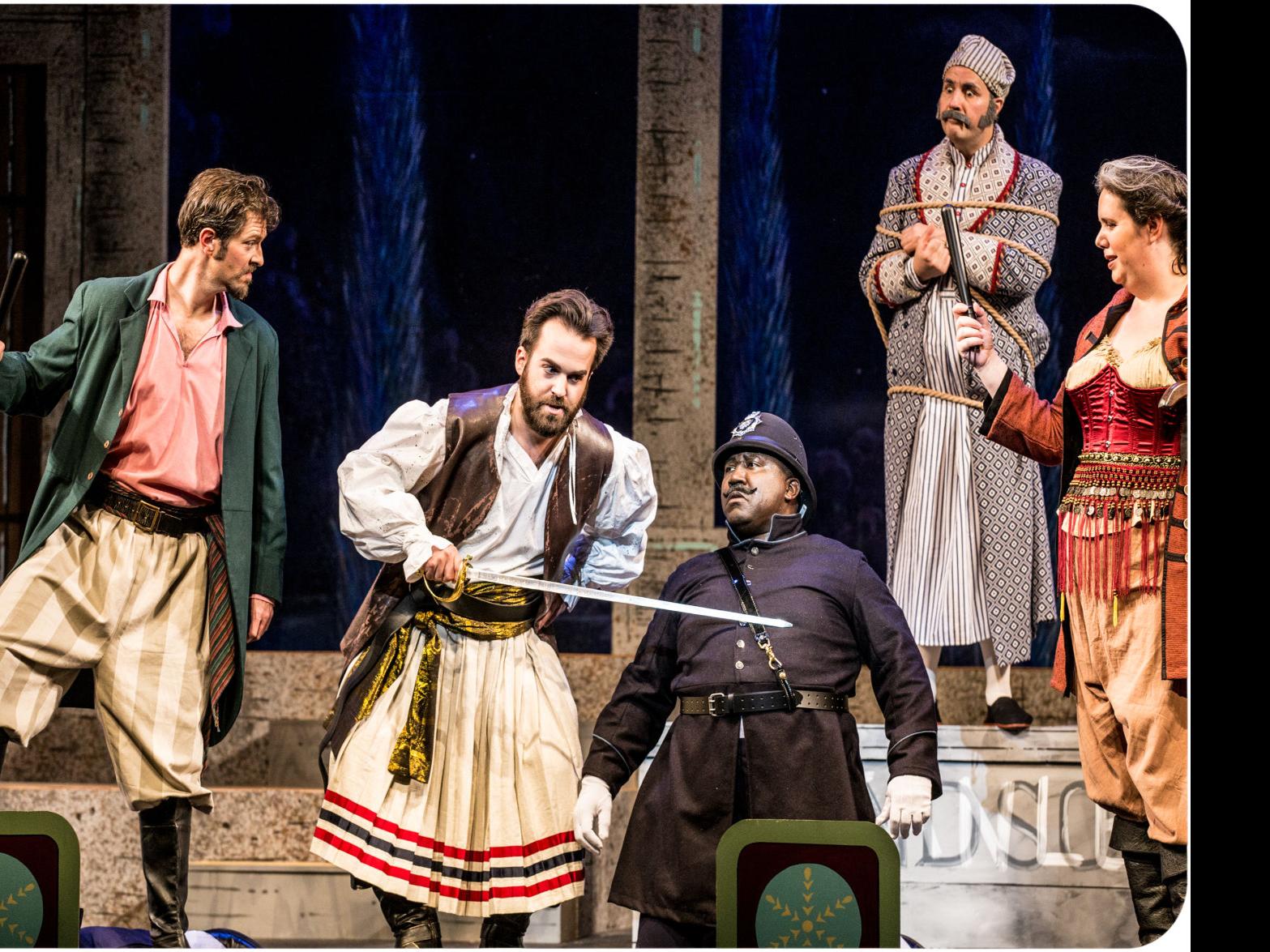 Spirited Humorous Rendition Of Pirates Of Penzance At Winter