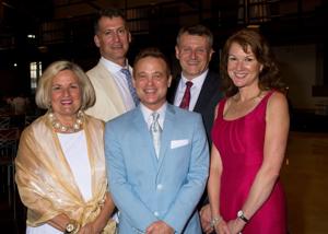 Front: MIllie Cain, Michael Slawin, Dawn Van Houten, Back: Ted Wright, Jim Kemp