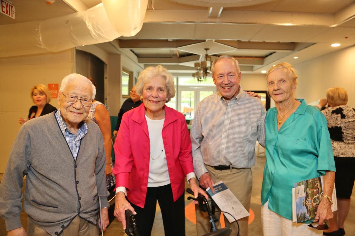 Dr. C.C.Tung, Ginger Cornelius, Frank Vigus, Wally Bowell