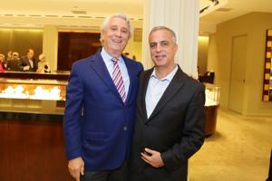 Simon Katz owner Simons Jewelry, Mark Emanuel co-owner David Webb Jewelry