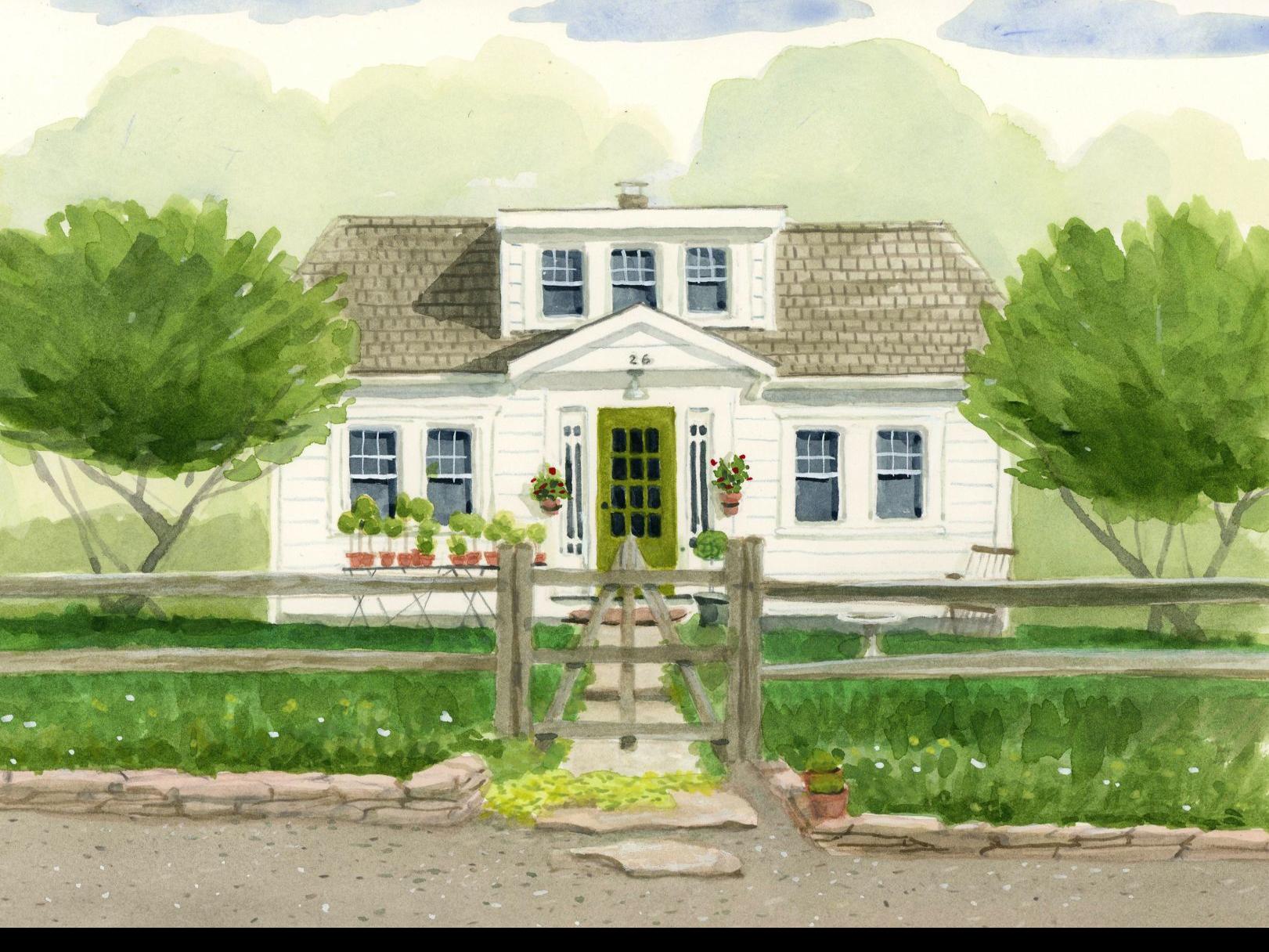 Picket Fence Portraits Paints A Picture Of Home Features