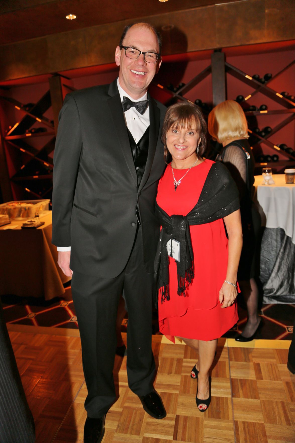 Mark Bethell, executive director, Nancy Kerne