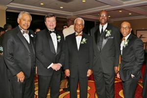 Honorees: Judge Charles Shaw, JIm Watson, Judge Donald McCullen, Reverend Kevin Kosh, Briant K. Mitchell