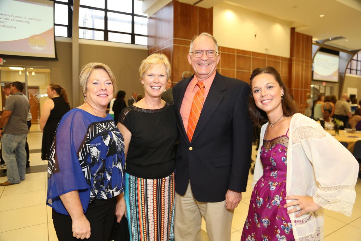 Barb Bruce, Nancy Walters, James DeBoard, Awardee, Stefanie Pier