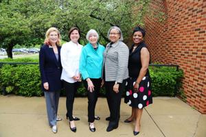 Dr. Nancy Bobrow, Marian Nunn, Joni Karandjeff, Ida Early, Dr. Gwendolyn