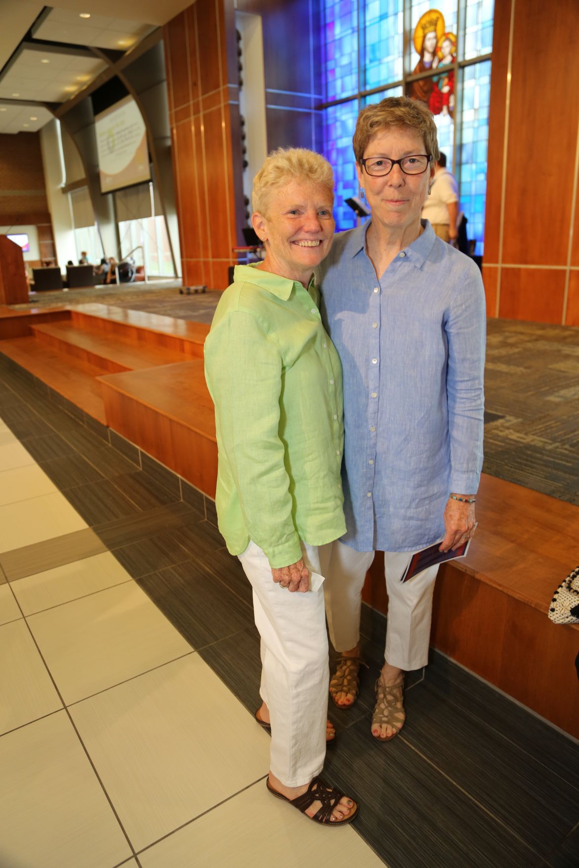 Karen Devine, Pam Miller, awardee