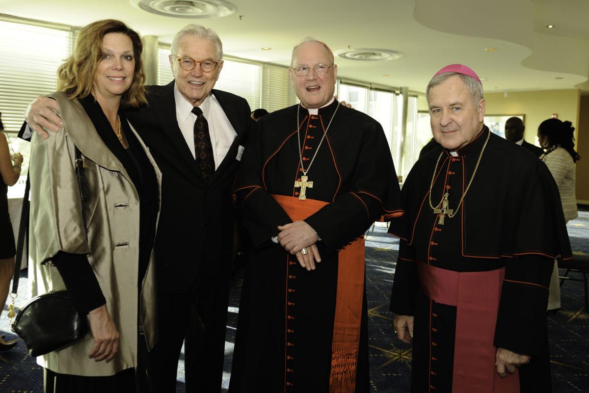 Jan Lefholz, Norbert Siegfried, Cardinal Timothy Dolan,and Archbishop Robert Carlson